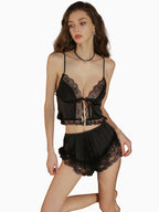 Women’s Silk Satin Pajama Set