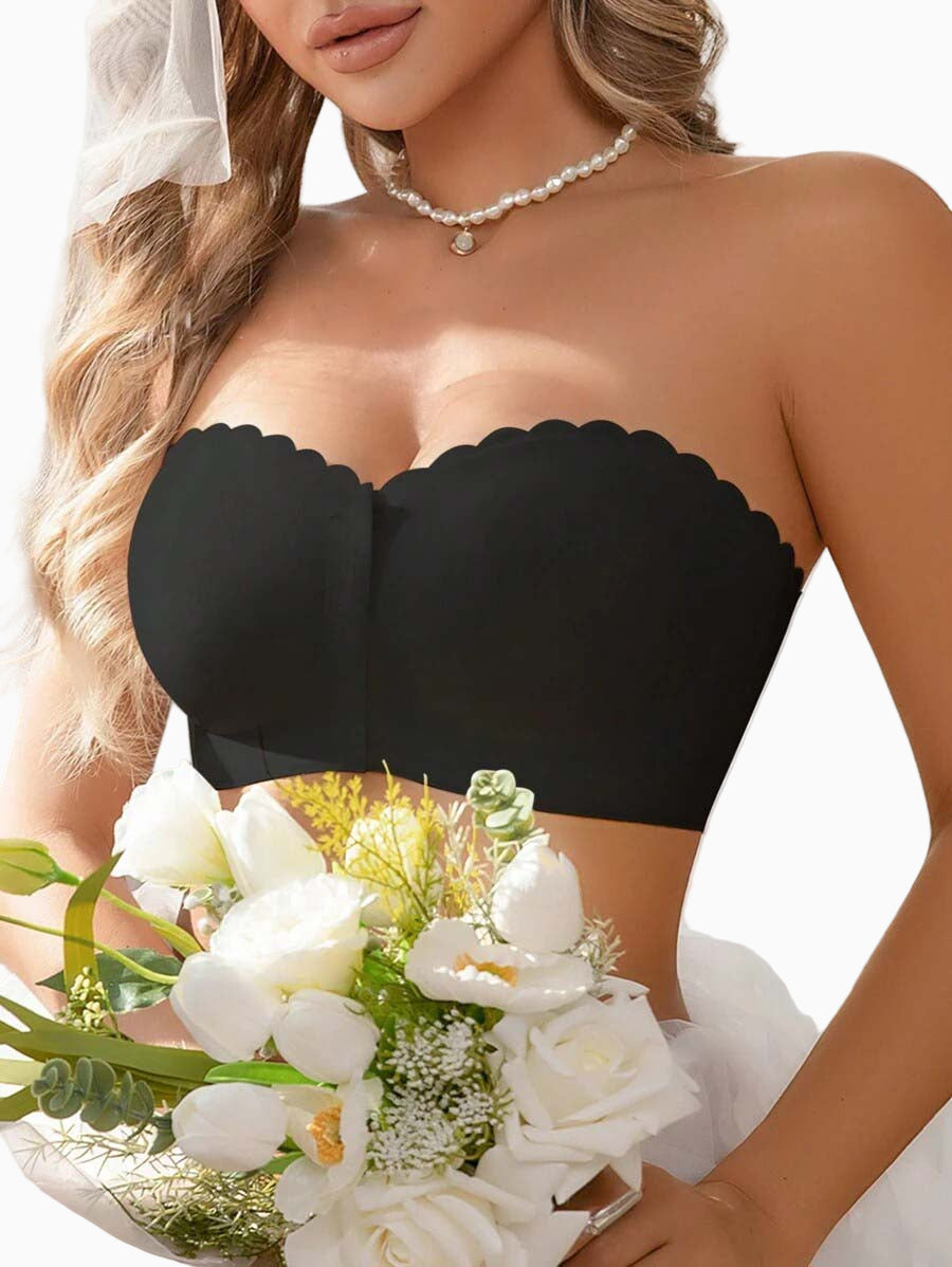 Push-Up Strapless Non-Slip Wireless Bandeau Bra