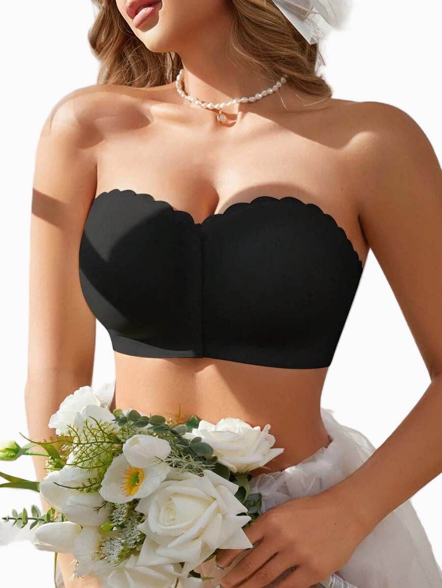 Push-Up Strapless Non-Slip Wireless Bandeau Bra