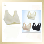 Natural Latex Wireless Full-Coverage Bra