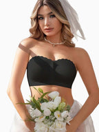 Push-Up Strapless Non-Slip Wireless Bandeau Bra