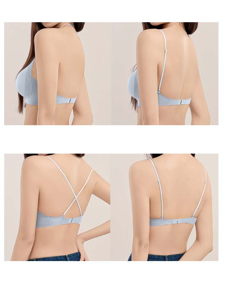 Basic Seamless Deep V Cooling Bra