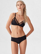 Luxe Silk Triangle Bra