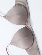 Silky Triangle Satin Bra