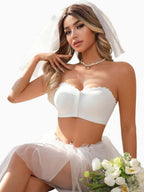 Push-Up Strapless Non-Slip Wireless Bandeau Bra