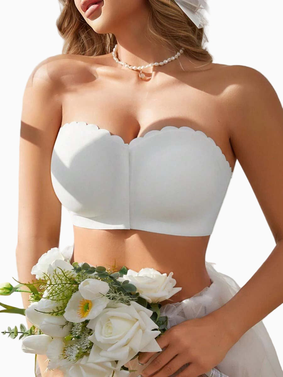 Push-Up Strapless Non-Slip Wireless Bandeau Bra