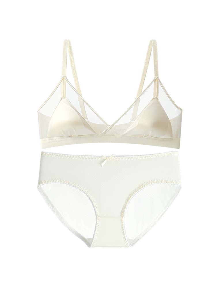 Luxe Silk Triangle Bra