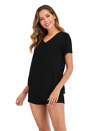 Cotton Short Sleeve Pajama Set