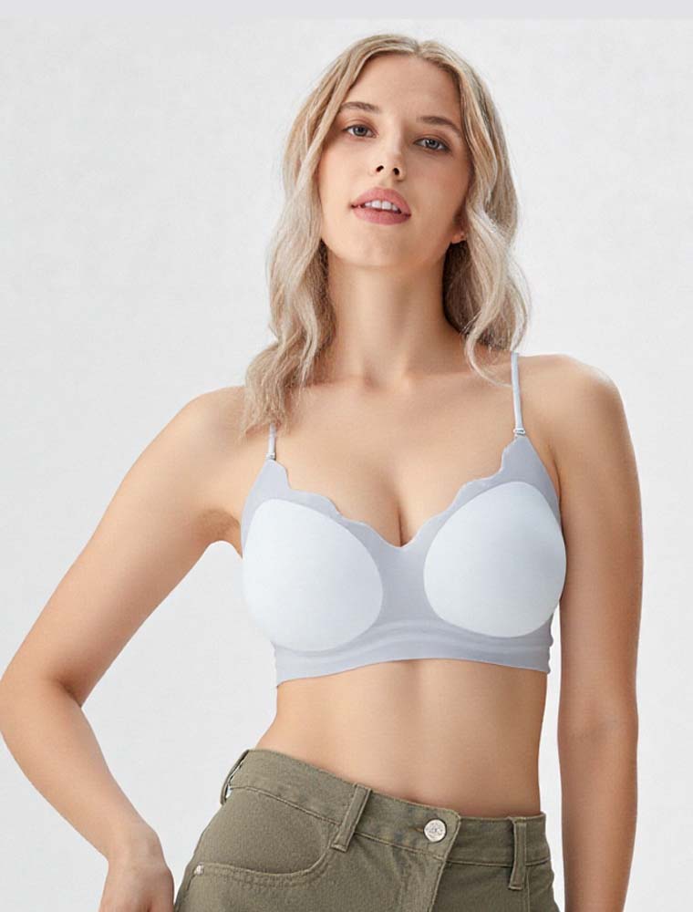Basic Seamless Deep V Cooling Bra
