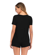 Cotton Short Sleeve Pajama Set