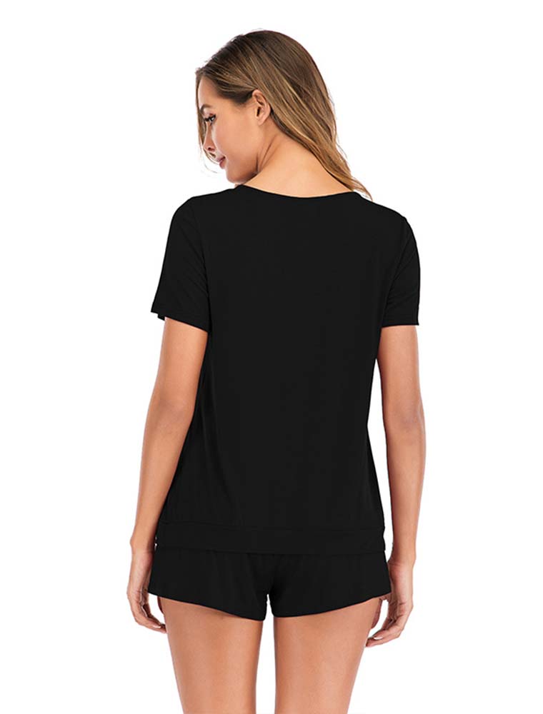 Cotton Short Sleeve Pajama Set