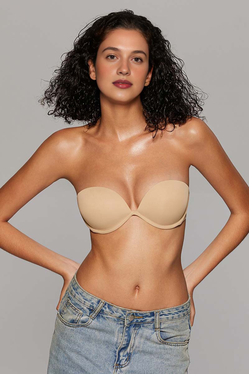 Push-Up Strapless Multiway Bra