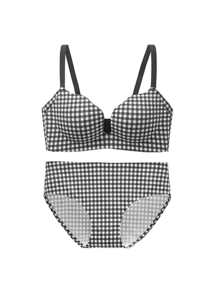 Smoothing Seamless Push-Up V-Cup Wireless Bra