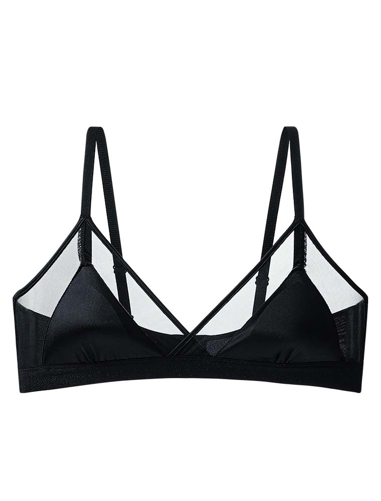 Luxe Silk Triangle Bra