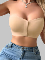 Push-Up Strapless Non-Slip Wireless Bandeau Bra