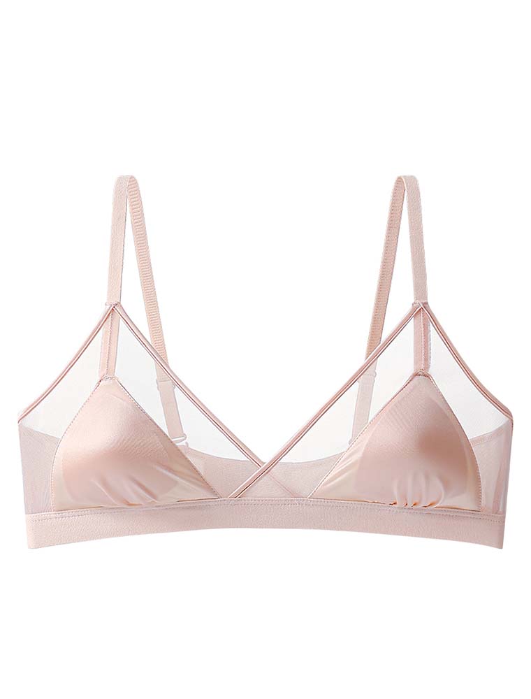 Luxe Silk Triangle Bra