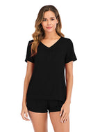 Cotton Short Sleeve Pajama Set