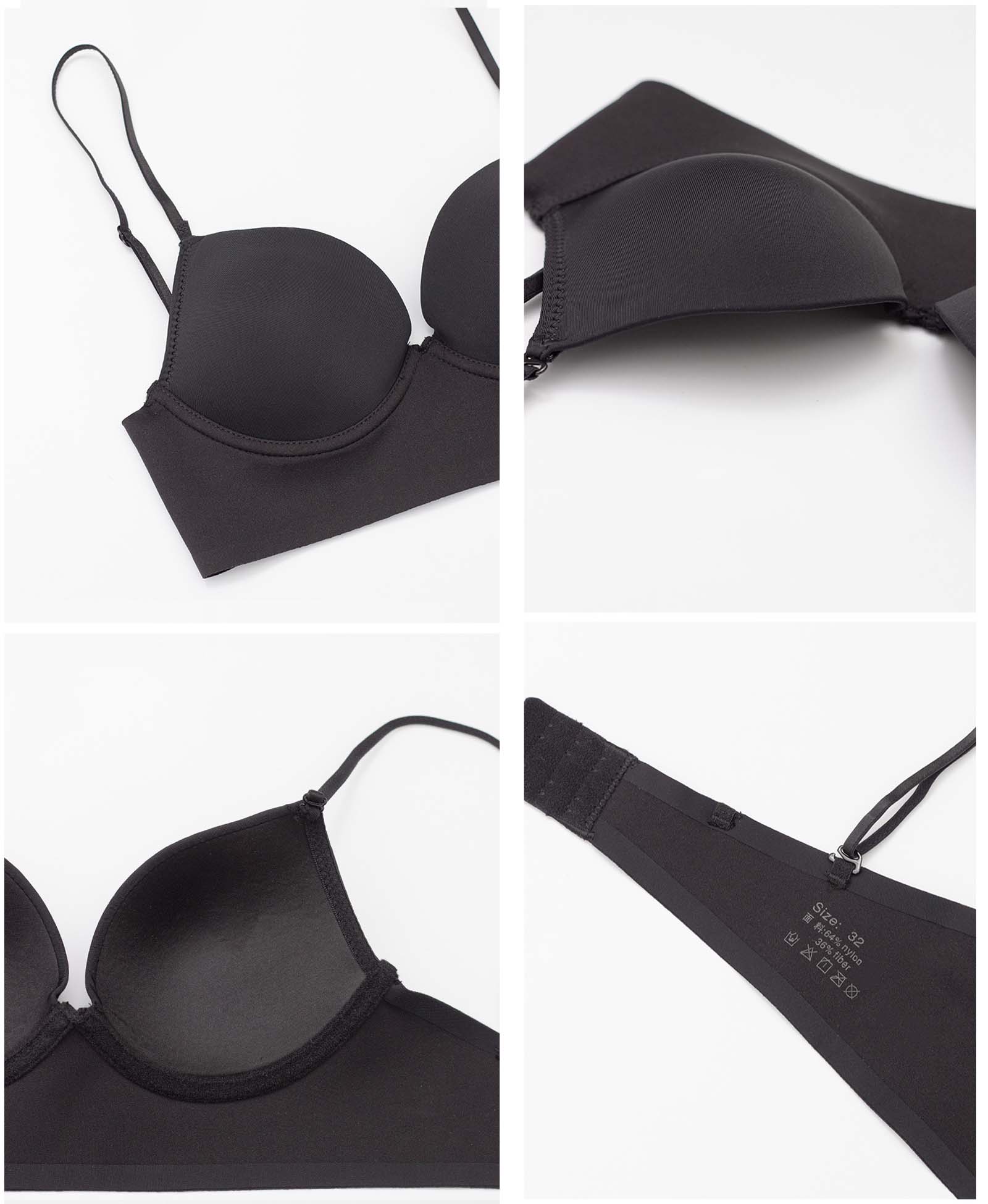 Low Back Backless Convertible Bra