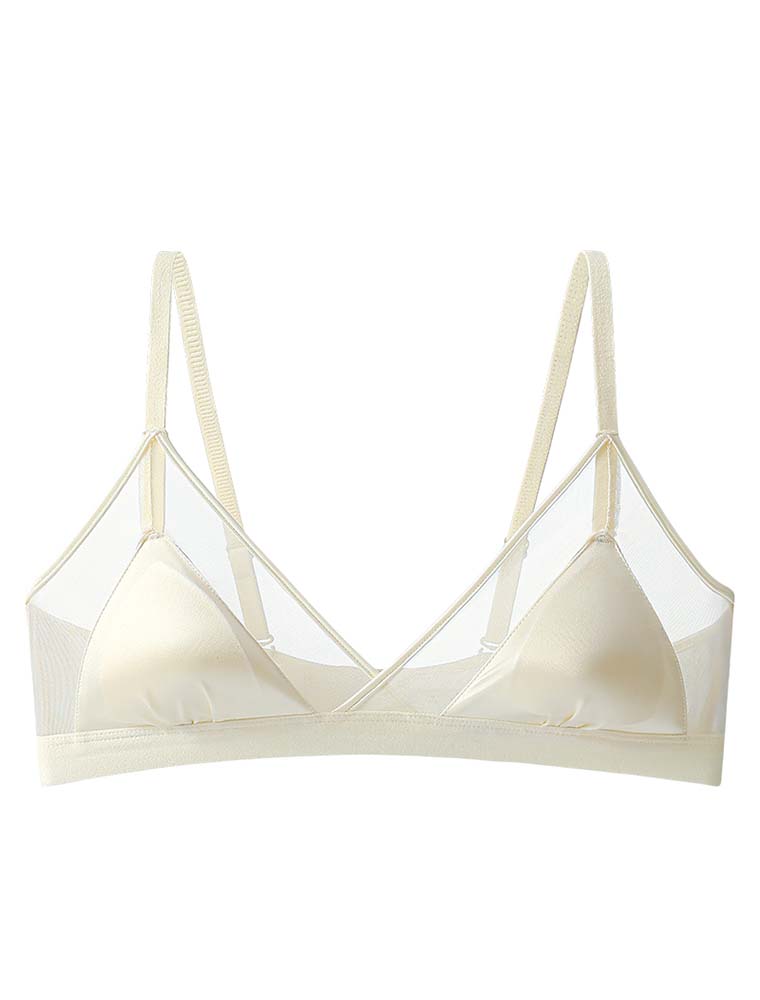 Luxe Silk Triangle Bra