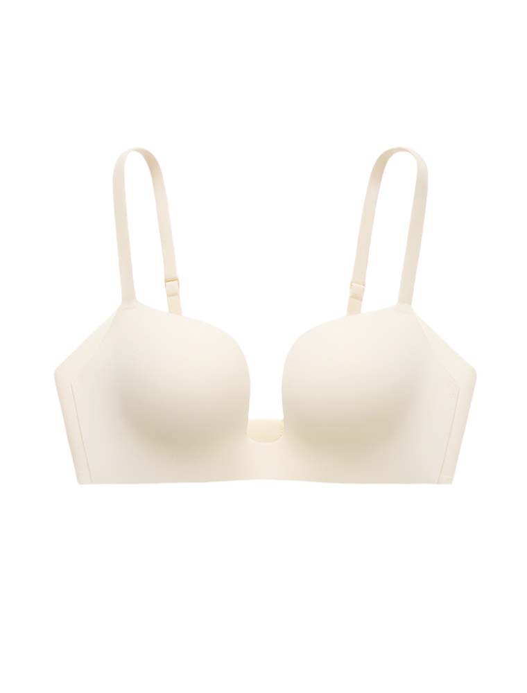 Black Push-Up Backless Plunge Bra