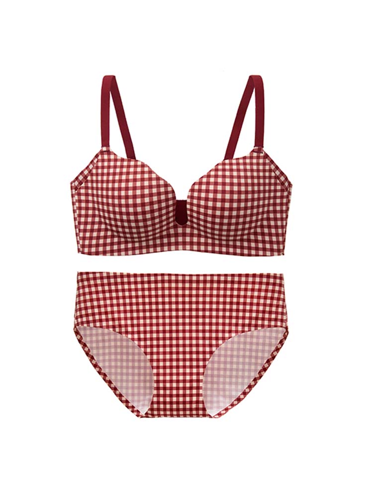 Smoothing Seamless Push-Up V-Cup Wireless Bra