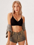 Basic Seamless Deep V Cooling Bra