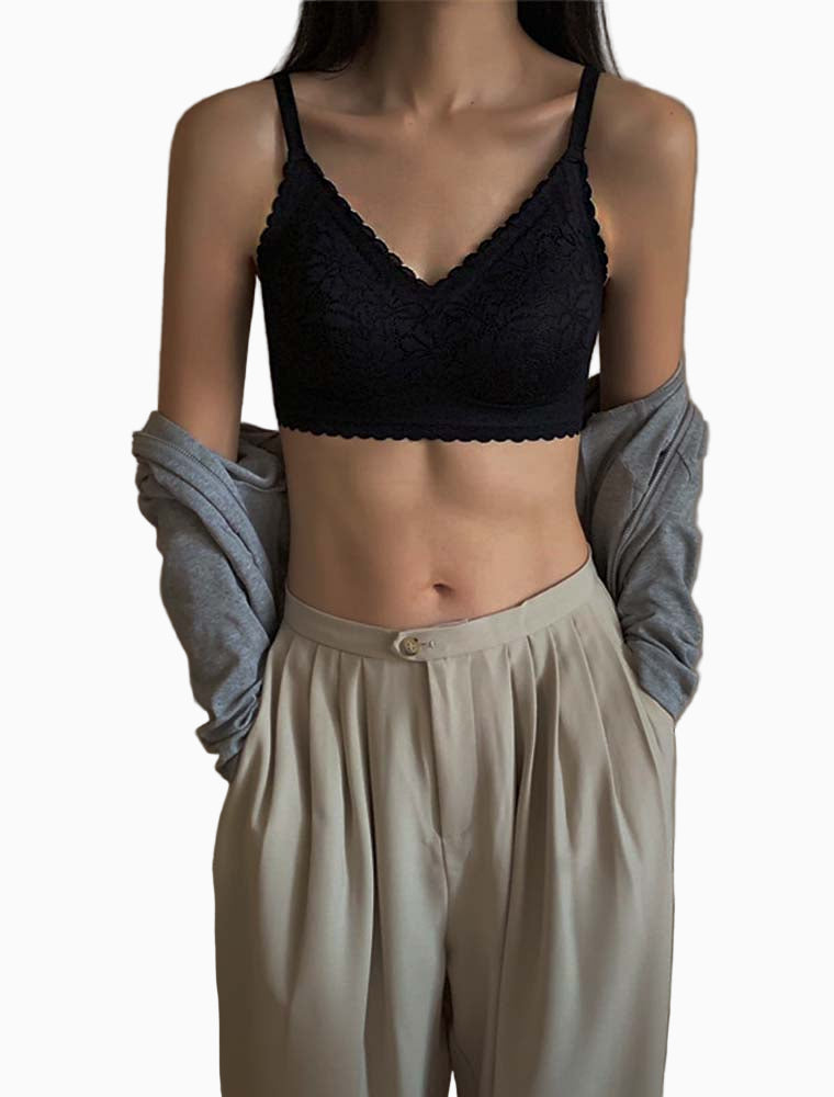 Garden Secret Lace Seamless Bra