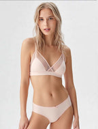 Luxe Silk Triangle Bra