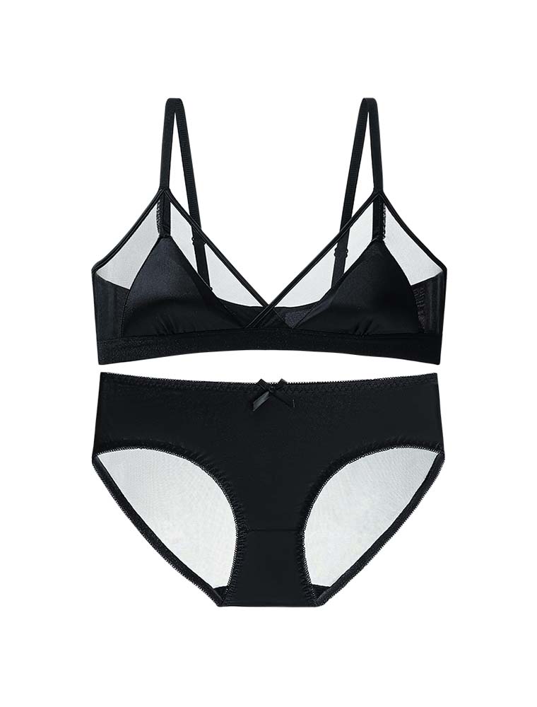 Luxe Silk Triangle Bra