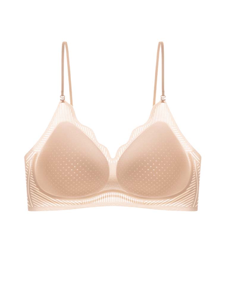 Basic Seamless Deep V Cooling Bra