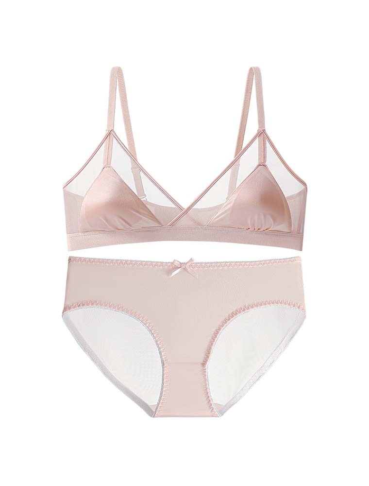 Luxe Silk Triangle Bra
