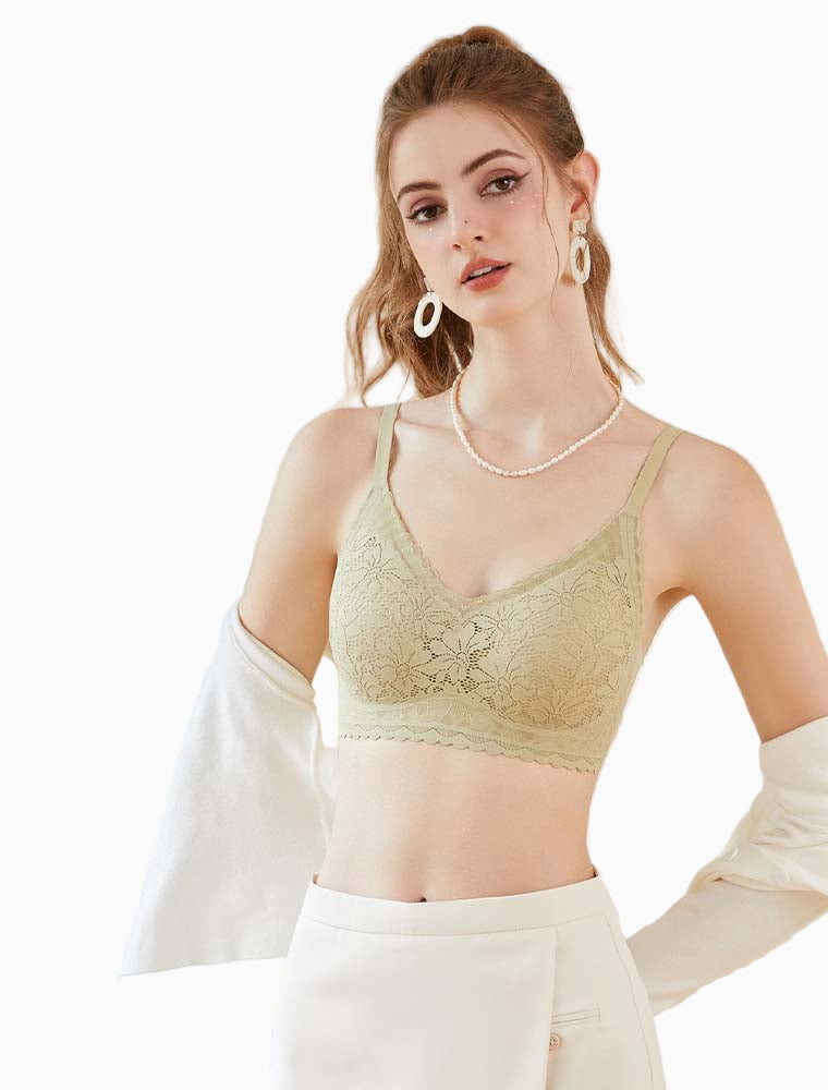 Garden Secret Lace Seamless Bra