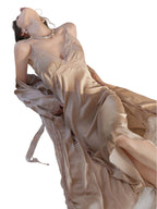 Lace Long Bridal Robe Sleepwear Set