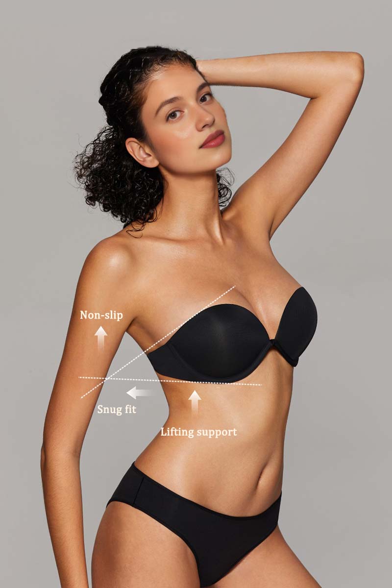 Push-Up Strapless Multiway Bra