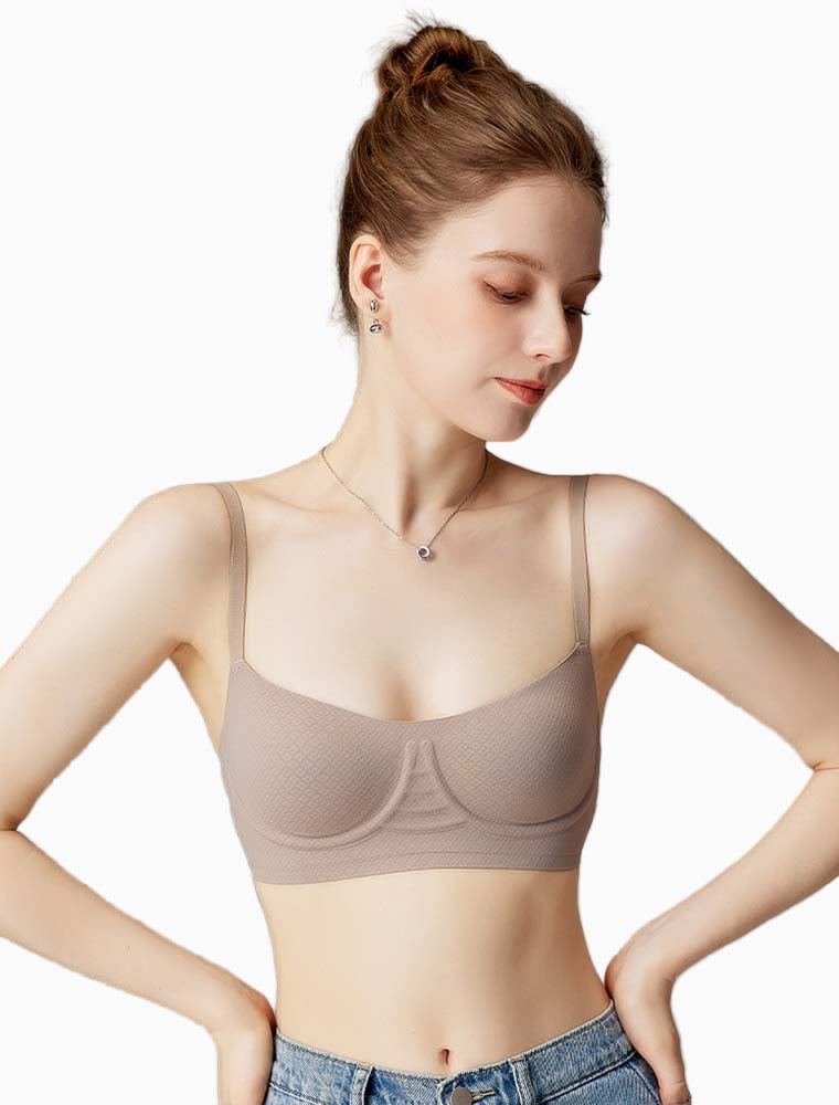 Lightweight for Summer Spaghetti Strip Bra