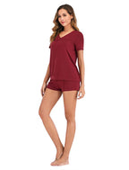 Cotton Short Sleeve Pajama Set