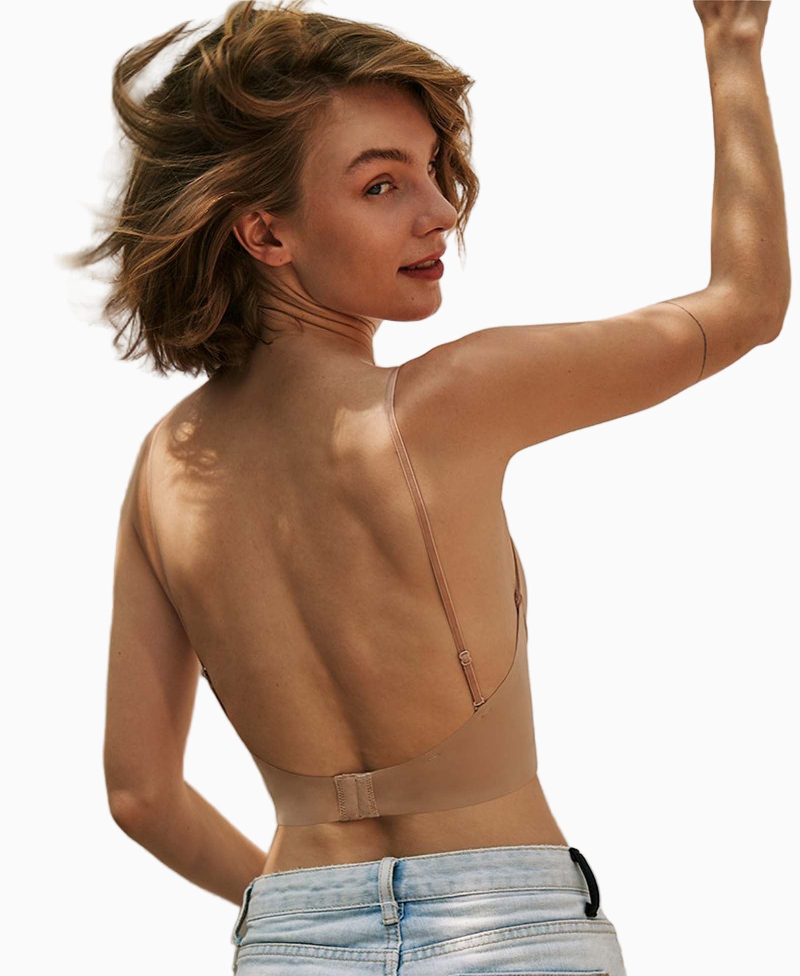 Low Back Backless Convertible Bra