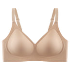 Natural Latex V-Neck Wireless Bra