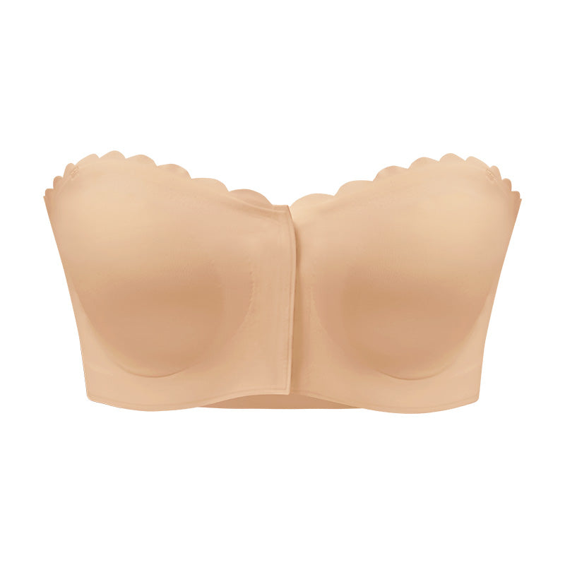 Push-Up Strapless Non-Slip Wireless Bandeau Bra