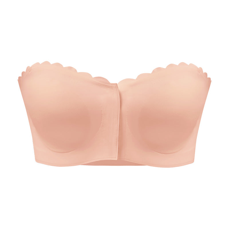 Push-Up Strapless Non-Slip Wireless Bandeau Bra