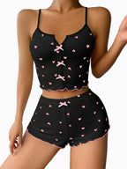 Women’s Ribbed Cami & Shorts Pajama Set