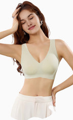 Natural Latex Wireless Full-Coverage Bra