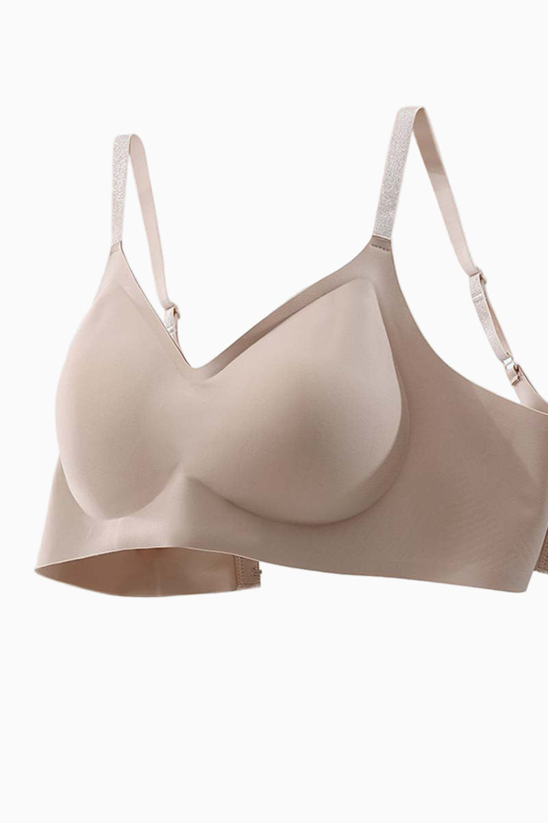 Natural Latex Wireless V-Neck Bra